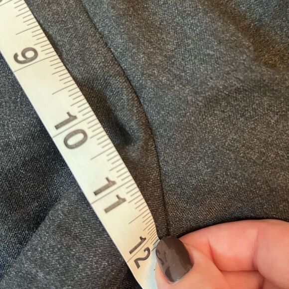 Piazza Sempione Dark Gray Wool Dress Pants Size L Made in Italy - Picture 5 of 6